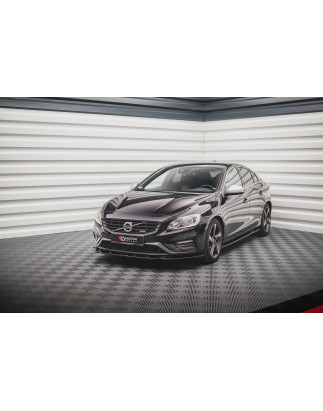 SPLITTER ANTERIORE V.2 Volvo S60 R-Design Mk2 Facelift (Cod. M-VO-S60-2F-RDESIGN-FD2G)
