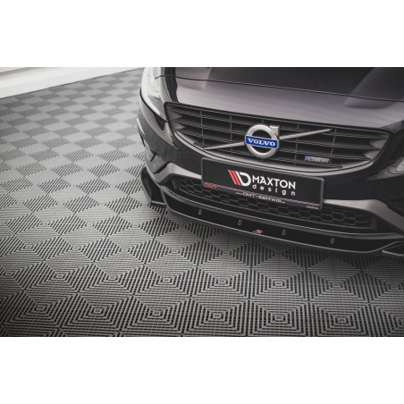 SPLITTER ANTERIORE V.2 Volvo S60 R-Design Mk2 Facelift (Cod. M-VO-S60-2F-RDESIGN-FD2G)