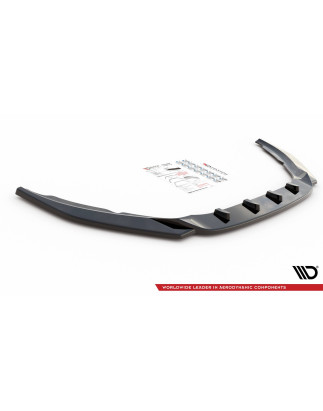 SPLITTER ANTERIORE V.2 Volvo S60 R-Design Mk2 Facelift (Cod. M-VO-S60-2F-RDESIGN-FD2G)