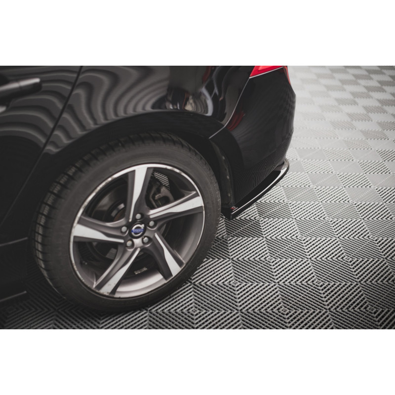 Splitters posteriori laterali Volvo S60 R-Design Mk2 Facelift (Cod. M-VO-S60-2F-RDESIGN-RSD1G)