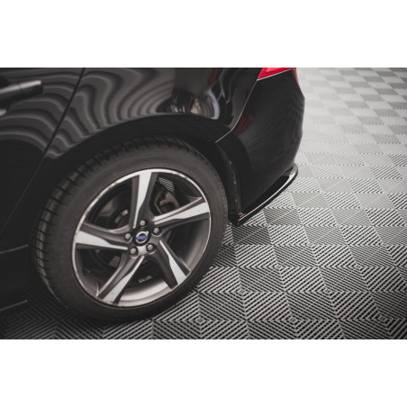 Splitters posteriori laterali Volvo S60 R-Design Mk2 Facelift (Cod. M-VO-S60-2F-RDESIGN-RSD1G)