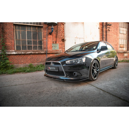SPLITTER ANTERIORE Mitsubishi Lancer Sportback Mk8 (Cod. M-MI-LA-8-FD1G)