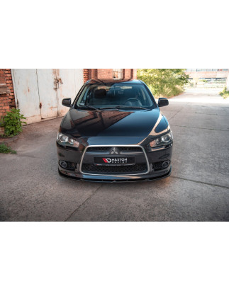 SPLITTER ANTERIORE Mitsubishi Lancer Sportback Mk8 (Cod. M-MI-LA-8-FD1G)