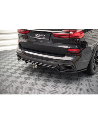 Splitter posteriore (con barre verticali) BMW X7 M-Pack G07 (Cod. M-BM-X7-07-M-RD1G+RD2G)