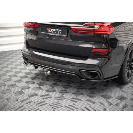 Splitter posteriore (con barre verticali) BMW X7 M-Pack G07 (Cod. M-BM-X7-07-M-RD1G+RD2G)