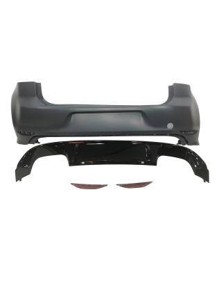 Paraurti Posteriore Volkswagen Golf 7 3/5P Look R (Cod. E-TCW5108)