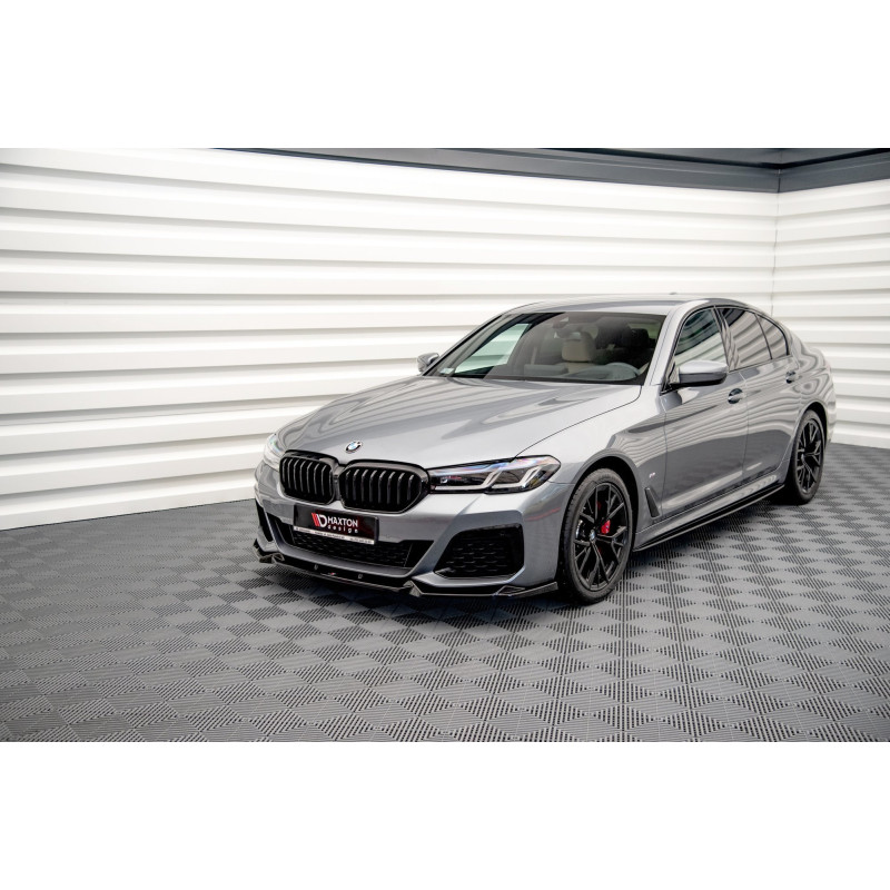 SPLITTER ANTERIORE V.1 BMW 5 M-Pack / M550i / M550d  berlina / Touring G30 / G31 Facelift  (Cod. M-B