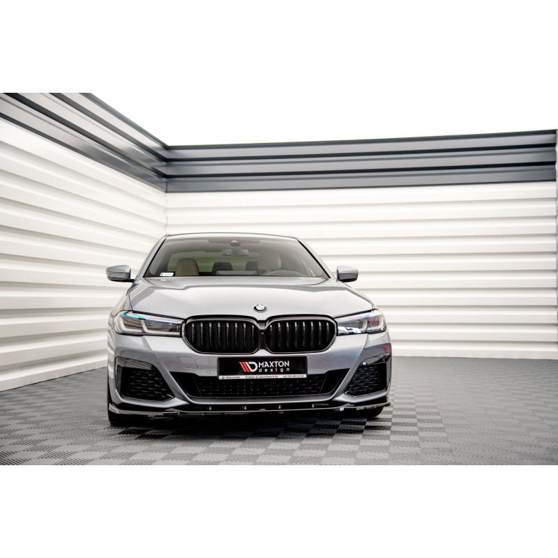 SPLITTER ANTERIORE V.2 BMW 5 M-Pack / M550i / M550d  berlina / Touring G30 / G31 Facelift  (Cod. M-B