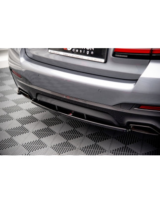 Splitter posteriore BMW 5 M-Pack berlina / Touring G30 / G31 Facelift (Cod. M-BM-5-G30F-MPACK-RD1G)