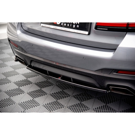 Splitter posteriore BMW 5 M-Pack berlina / Touring G30 / G31 Facelift (Cod. M-BM-5-G30F-MPACK-RD1G)