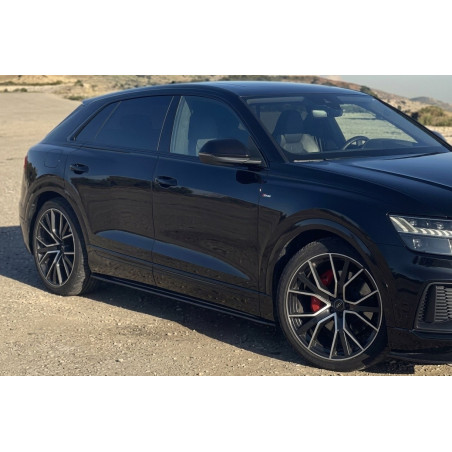 Diffusore Minigonne Audi Q8 Nero lucido (Cod. E-TCA0313)