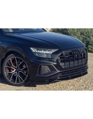 Spoiler Anteriore Audi Q8 Nero lucido (Cod. E-TCA0316)