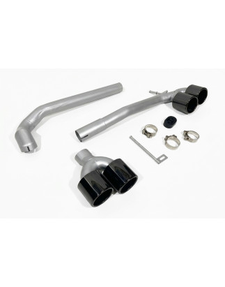 Scarico BMW F10 / F11 Look M5 Black (Cod. E-SIL0160)