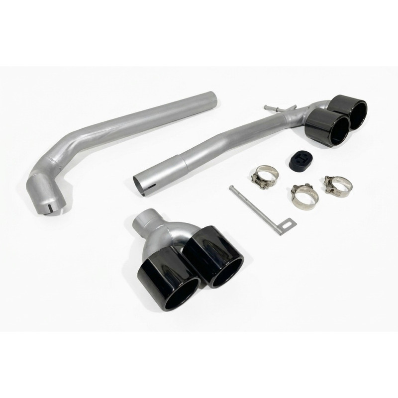 Scarico BMW F10 / F11 Look M5 Black (Cod. E-SIL0160)