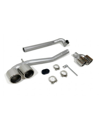 Scarico BMW F10 / F11 Look M5 Silver (Cod. E-SIL0159)