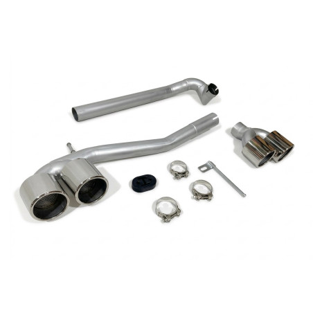 Scarico BMW F10 / F11 Look M5 Silver (Cod. E-SIL0159)