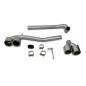 Scarico BMW F10 / F11 Look M5 Silver (Cod. E-SIL0159)