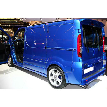 Spoiler posteriore Renault Trafic / Opel Vivaro porte a battente (Cod. C-C-L-CSP0003)