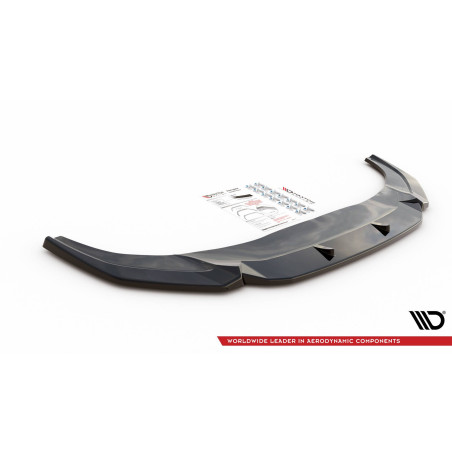 SPLITTER ANTERIORE V.1 Audi Q3 Sportback / SUV S-Line F3 (Cod. M-AU-Q3-2-SLINE-SB-FD1G)