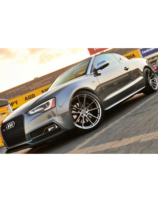 Minigonne laterali Audi A5 8T 8F (2007-2016) stile S5 / S-Line (Cod. C-C-L-CSP0027)