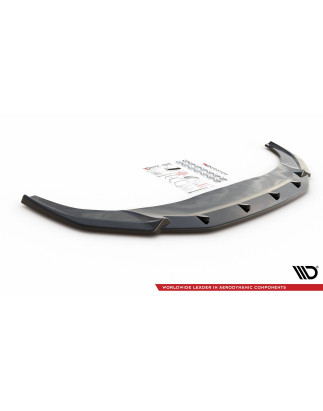 SPLITTER ANTERIORE V.2 Audi Q3 Sportback / SUV S-Line F3 (Cod. M-AU-Q3-2-SLINE-SB-FD2G)