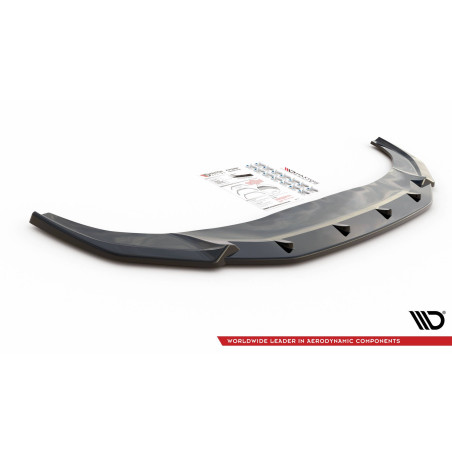 SPLITTER ANTERIORE V.2 Audi Q3 Sportback / SUV S-Line F3 (Cod. M-AU-Q3-2-SLINE-SB-FD2G)