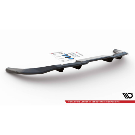 Splitter posteriore (con barre verticali) Audi Q3 Sportback S-Line F3 (Cod. M-AU-Q3-2-SLINE-SB-RD1G+