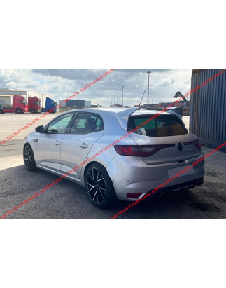 Spoiler posteriore Renault Megane 4 IV stile RS per portellone standard (Cod. C-C-L-CSP0038)