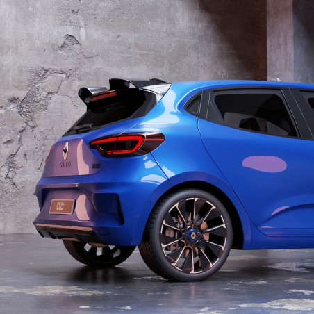 Spoiler posteriore Renault Clio 5 stile Cup restyling dal 2023 (Cod. C-C-L-CSP0041)