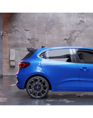 Spoiler posteriore Renault Clio 5 stile Cup restyling dal 2023 (Cod. C-C-L-CSP0041)