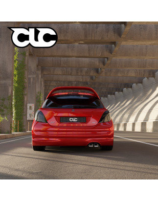 Spoiler tetto Peugeot 207 stile WRC (2006-2012) (Cod. C-C-L-CSP0043)