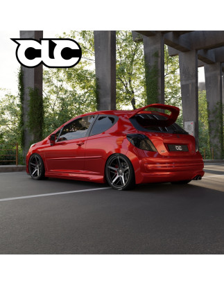 Spoiler tetto Peugeot 207 stile WRC (2006-2012) (Cod. C-C-L-CSP0043)