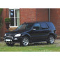 Kit estensioni passaruota Mercedes-Benz ML W163 (Cod. C-C-L-CSP0051)