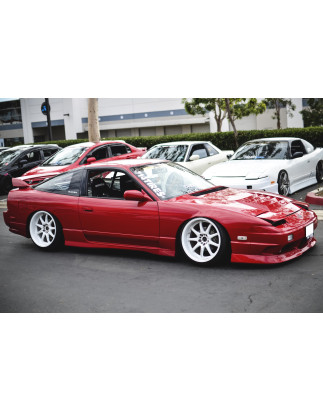Minigonne laterali compatibili con Nissan S13 Kouki 180SX 200SX 240SX (Cod. C-C-L-CSP0054)