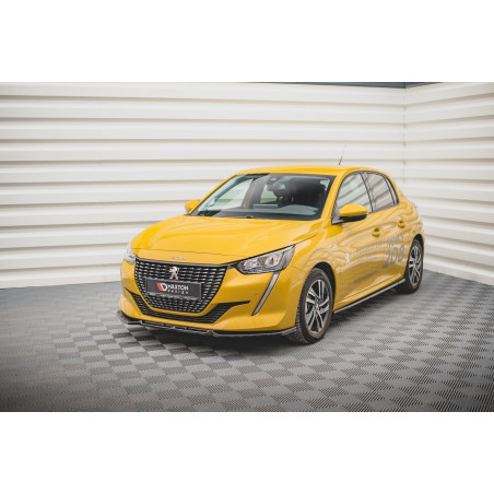 SPLITTER ANTERIORE V.1 Peugeot 208 Mk2 (Cod. M-PE-208-2-FD1G)