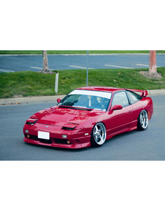 Minigonne laterali compatibili con Nissan S13 Kouki 180SX 200SX 240SX (Cod. C-C-L-CSP0054)