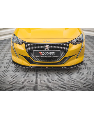 SPLITTER ANTERIORE V.1 Peugeot 208 Mk2 (Cod. M-PE-208-2-FD1G)