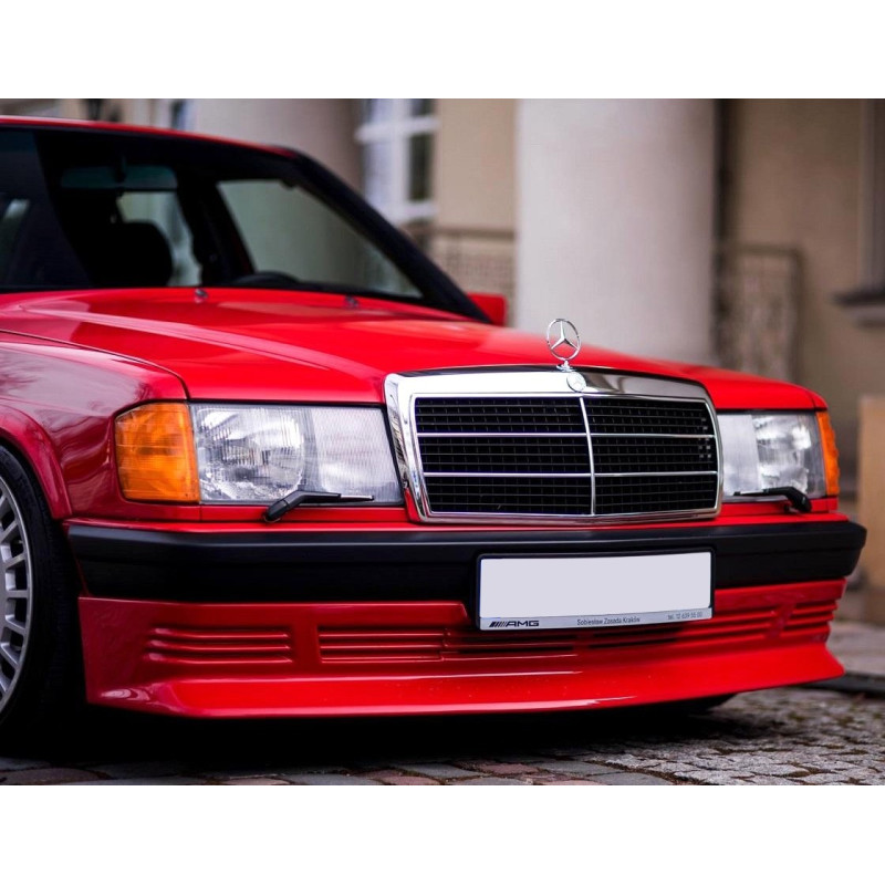 Sottoparaurti anteriore Mercedes-Benz 190 W201 restyling (1988-1993) (Cod. C-C-L-CSP0058)