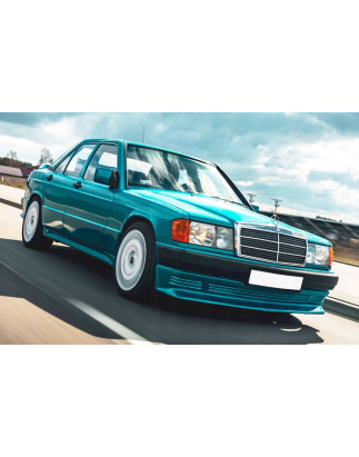 Sottoparaurti anteriore Mercedes-Benz 190 W201 restyling (1988-1993) (Cod. C-C-L-CSP0058)