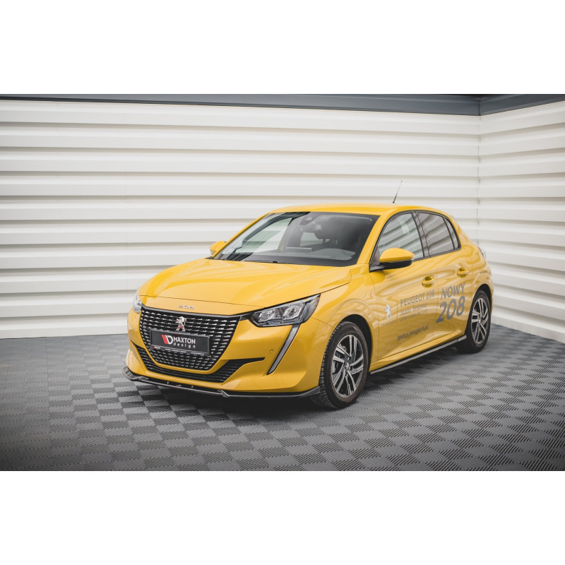SPLITTER ANTERIORE V.2 Peugeot 208 Mk2 (Cod. M-PE-208-2-FD2G)