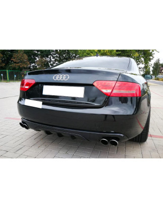 Diffusore paraurti Audi A5 Coupé Cabrio / scarico quad (2007-2011) (Cod. C-C-L-CSP0059)