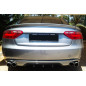 Diffusore paraurti Audi A5 Coupé Cabrio / scarico quad (2007-2011) (Cod. C-C-L-CSP0059)