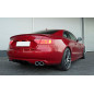 Diffusore paraurti Audi A5 Coupé Cabrio / scarico quad (2007-2011) (Cod. C-C-L-CSP0059)