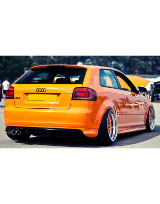 Diffusore posteriore Audi A3 8P 3 porte stile S3 (2003-2008) (Cod. C-C-L-CSP0060)