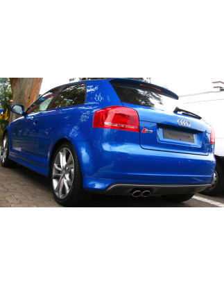 Diffusore posteriore Audi A3 8P 3 porte stile S3 (2003-2008) (Cod. C-C-L-CSP0060)