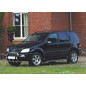 Estensioni passaruota Mercedes-Benz ML W163 (Cod. C-C-L-CSP0061)
