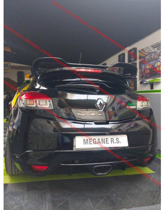 Spoiler posteriore Renault Megane MK3 RS stile Cup - solo versione RS restyling (Cod. C-C-L-CSP0069)