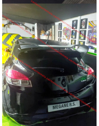 Spoiler posteriore Renault Megane MK3 RS stile Cup - solo versione RS restyling (Cod. C-C-L-CSP0069)