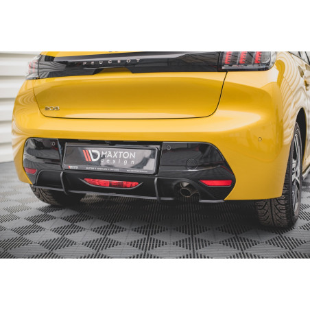 DIFFUSORE POSTERIORE street pro Peugeot 208 Mk2 (Cod. M-PE2082CNC-RS1B)