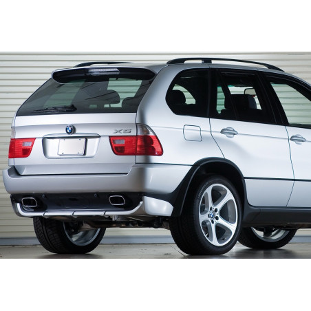 Kit aggiunte paraurti anteriore e posteriore BMW X5 E53 (1999-2003) stile 4.6is (Cod. C-C-L-CSP0082)